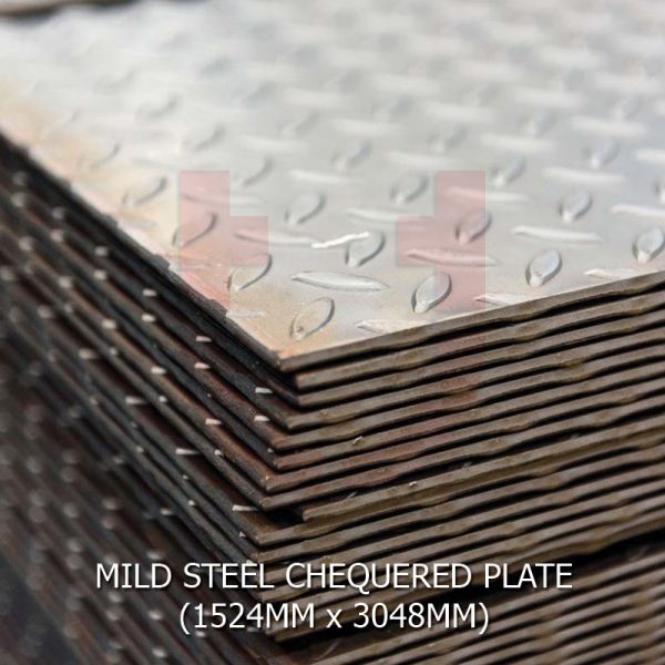 Mild Steel Chequered Plate 1524mm X 3048mm Syarikat Logam Unitrade 0394